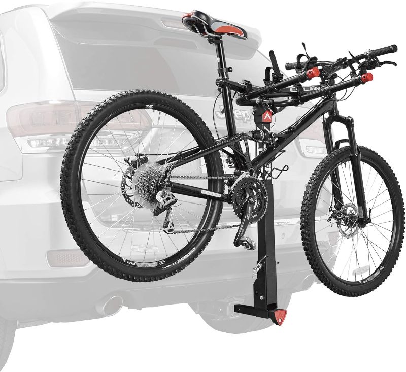 Photo 1 of Allen Sports Deluxe Locking Quick Release 3-Bike Carrier for 2 in. & 1 4 in. Hitch, Model 532QR, Black