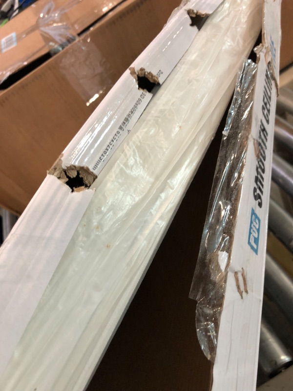 Photo 1 of Art3d 12-Pack Smooth Drop Ceiling Tile 2ft x 2ft in Off White, PVC Ceiling Panel 24 x 24in. 24*24 Off White 12