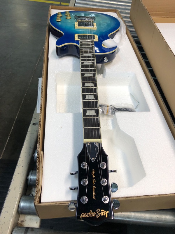 Photo 3 of Electric Guitar Artcore Expressionist Semi-Hollow Body Jet Blue Burst