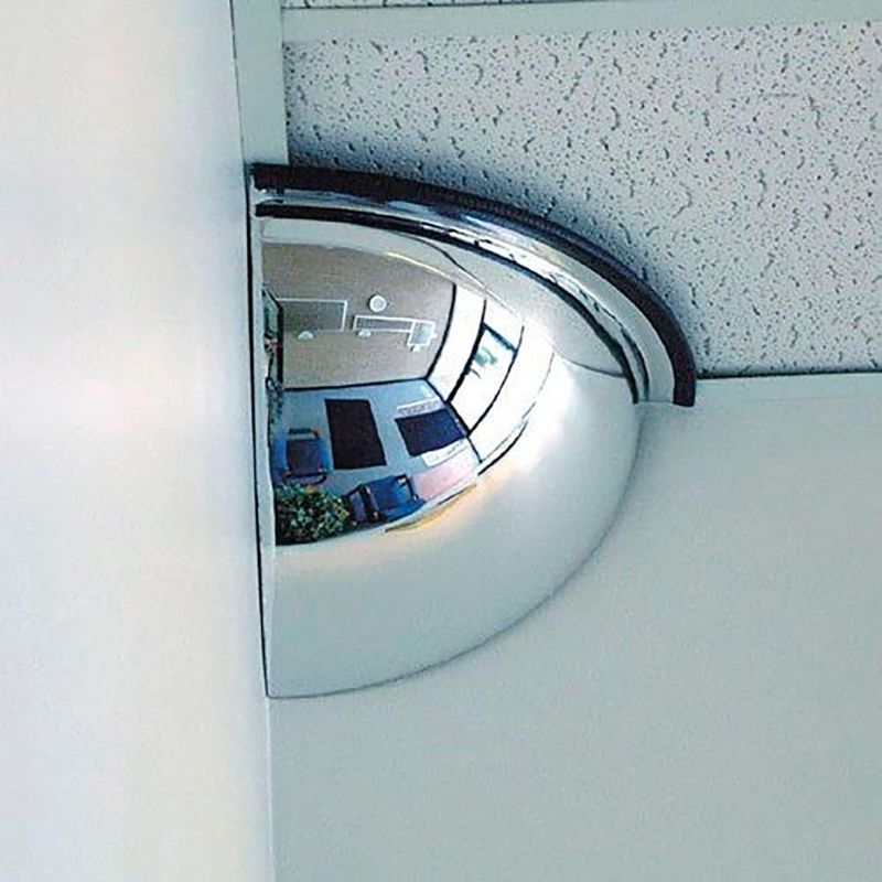 Photo 1 of 
Safety Security Products H141185F Quarter Dome Acrylic Mirror, 18" Dia.