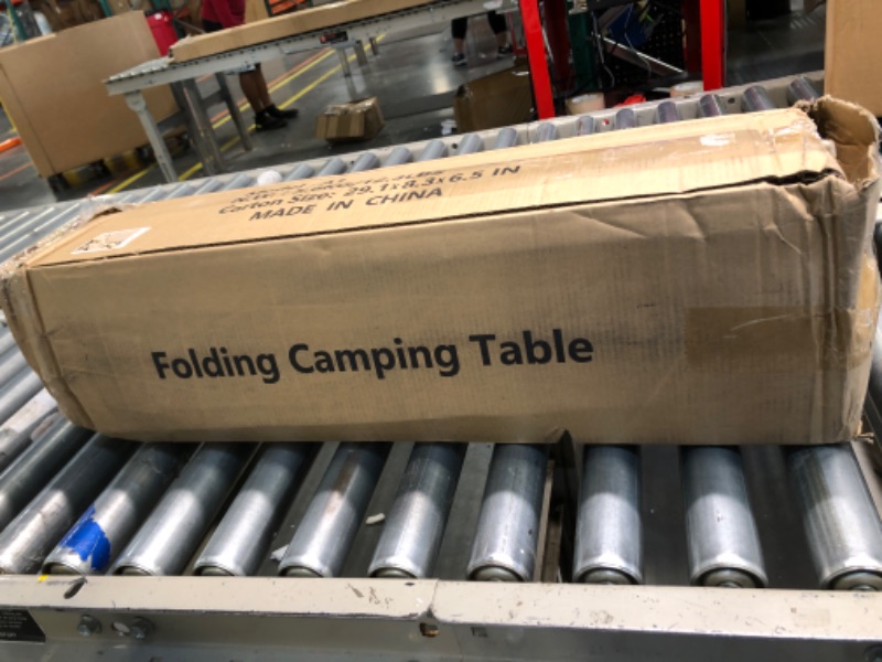 Photo 2 of 
Small Portable Folding Picnic Table?Aluminum Camping Tables That Fold Up Lightweight ?4ft Roll Up Camp Table Foldable?Car Collapsible Side Table? Perfect...