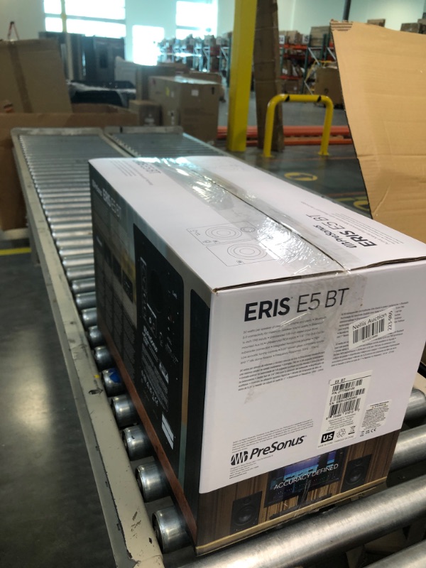 Photo 4 of PreSonus Eris E5 BT-5.25" Near Field Studio Monitors with Bluetooth, 100W Power, Subwoofer Output, Plus Balanced and Unbalanced Inputs E5 (Pair) Bluetooth