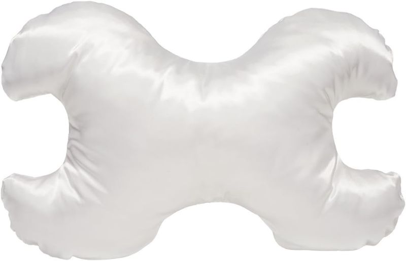 Photo 1 of "SAVE MY FACE!" PILLOW THE ORIGINAL ANTI-WRINKLE PILLOWETTE Le Grand Pillow (Satin, White)
