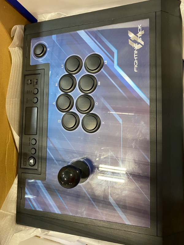 Photo 1 of HORI PlayStation 5 Fighting Stick Alpha - Tournament Grade Fightstick for PS5, PS4, PC - Officially Licensed by Sony