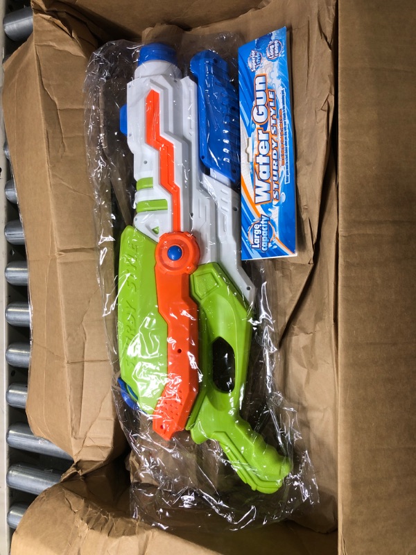 Photo 1 of LUDILO Water Gun for Adults, 2100CC Super Big Squirt Gun Water Soaker Blaster Long Range Water Shooter Squirter High Capacity Water Toys for Kids Teens Adults Swimming Pool Toys for Backyard Outdoor