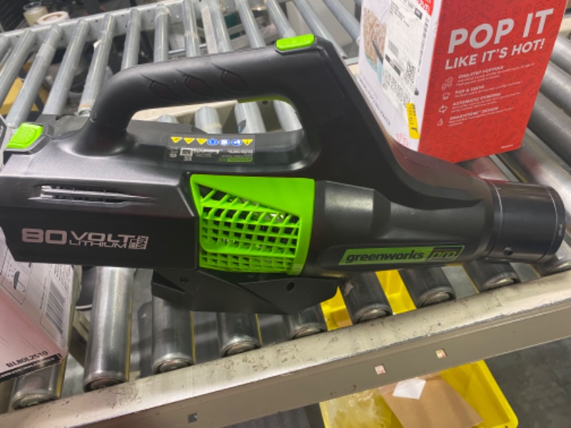 Photo 3 of Greenworks 80V Pro Axial Blower with 2.5Ah Battery and Charger BL80L2510