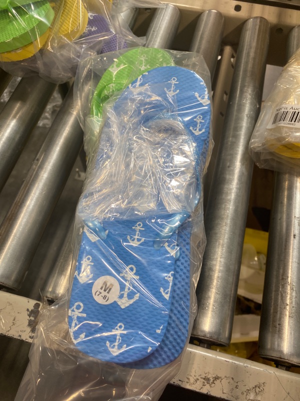 Photo 1 of FLIP FLOPS M SIZE 7-8
3 COUNT