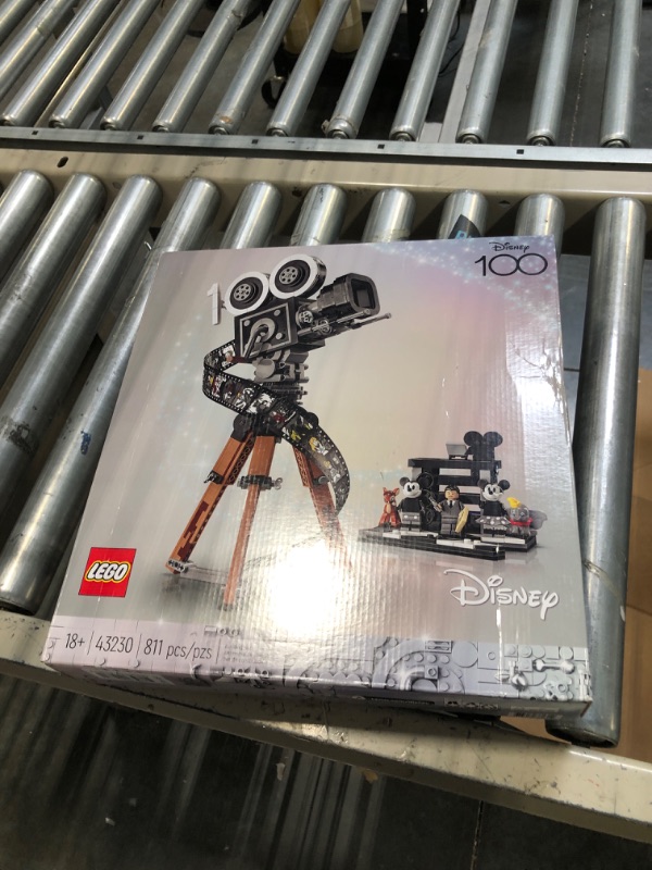 Photo 1 of LEGO Disney Walt Disney Tribute Camera 43230 Disney Fan Building Set, Celebrate Disney 100 with a Collectible Piece Perfect for Play and Display, Makes a Fun Gift for Adult Builders and Fans