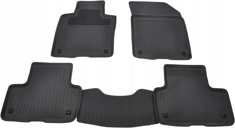 Photo 1 of Volvo Genuine XC60 Rubber Floor Mats - Charcoal