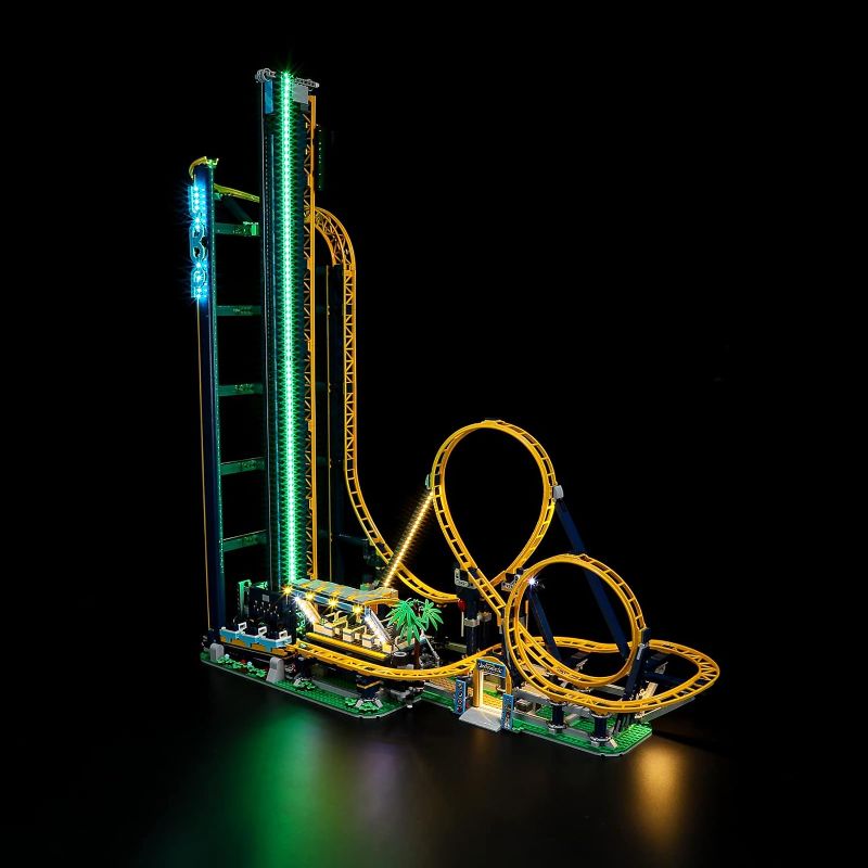 Photo 1 of BRIKSMAX Led Lighting Kit for LEGO-10303 Loop Coaster - Compatible with Lego Creator Icons Building Blocks Model- Not Include The Lego Set
