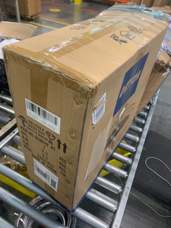 Photo 1 of ORISON Low Profile Ceiling Fan - 19.7" Smart Bladeless Ceiling Fans with Light and Remote,3 Colors Dimmable LED 6 Speeds 8 Blades Enclose Ceiling Fans with Light for Adult Kids Living Room Bedroom White