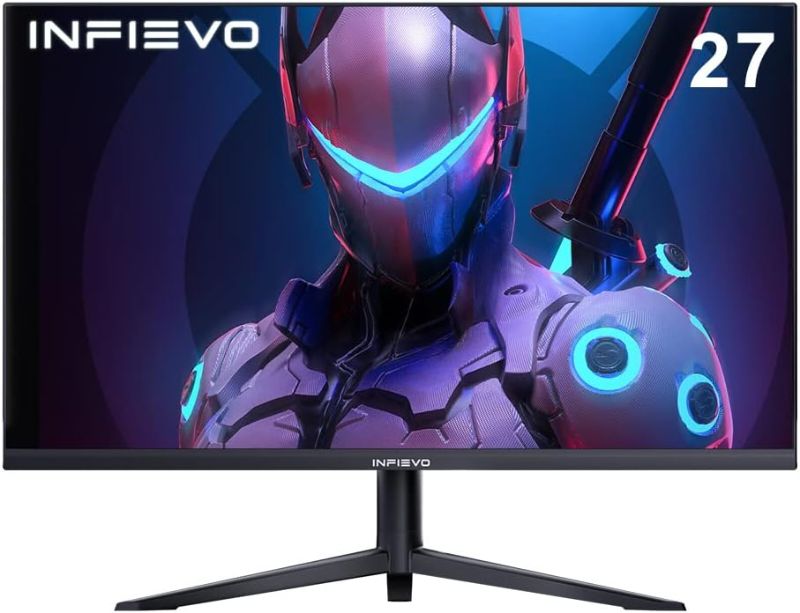 Photo 1 of Gaming Monitor 27 Inch QHD 1440P Computer Monitor 165Hz VA 1ms Built-in Speakers, FreeSync, Ultra-Thin PC Monitor, VESA Compatible, Tilt Adjustable, Liftable Stand, Eye Care, HDMI X2 /DP