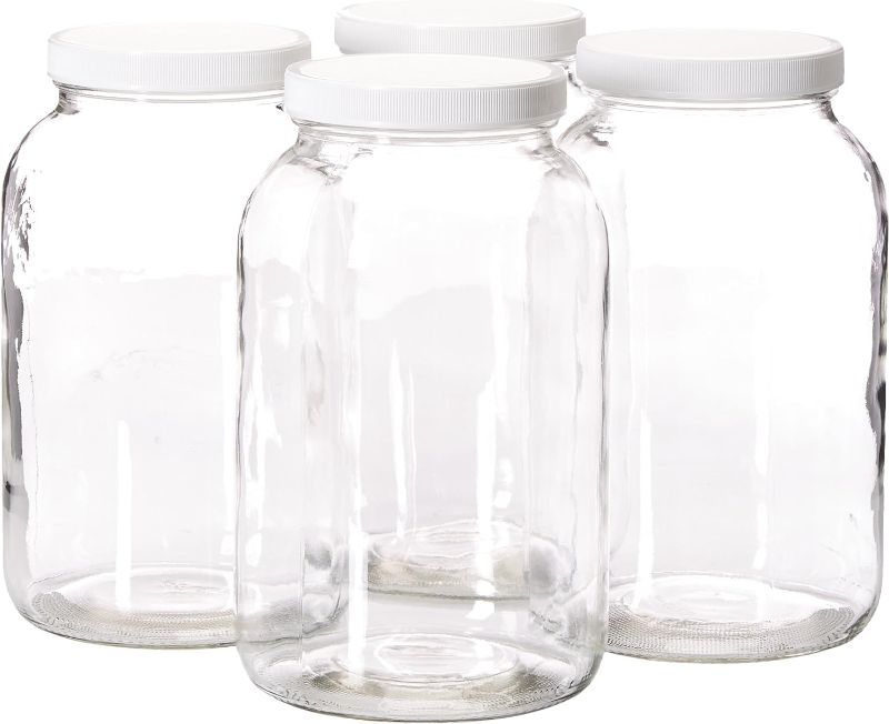 Photo 2 of  4 Pack-Plastic Large Jars