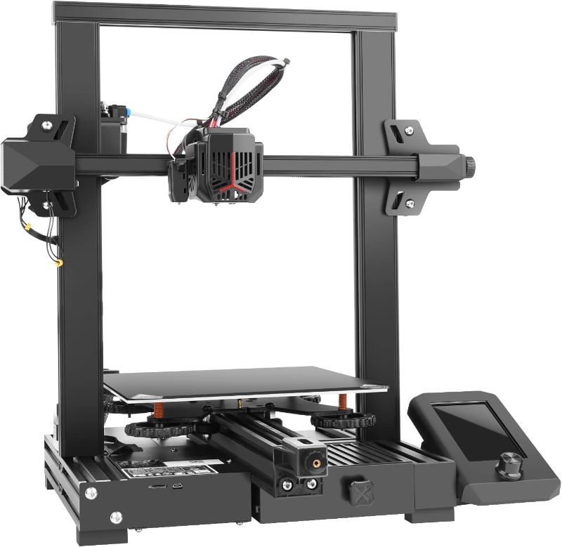 Photo 1 of  Official Creality 3D Printer with CR Touch Auto-Leveling, Full-Metal Bowden Extruder, Stable Integrated Design, PC Spring Steel Magnetic Build Plate Printing ,(US-Ender3 V2 NEO-FBA)