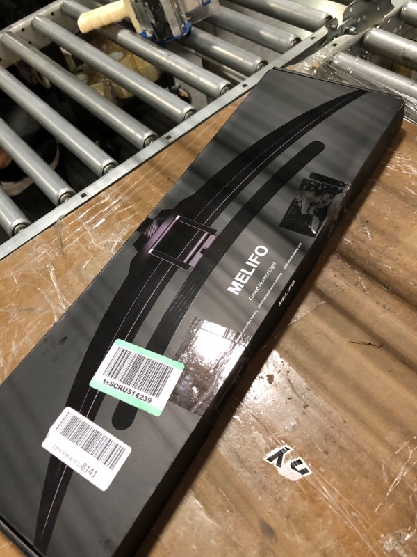 Photo 1 of MELIFO Curved Monitor Light Bar for Curved Monitor,E-Reading LED Monitor Light with 3 Color Temperature Modes Stepless Dimming,Monitor Lamp with USB Powered for Work and Office BASIC