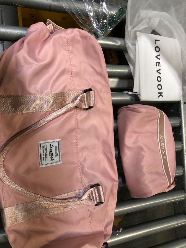 Photo 1 of LOVEVOOK Weekender Bag for Women Cute Travel Tote Bag Gym Duffel Bag with Toiletry Bag Carry On Bag Overnight Bag with Wet Pocket Hospital Bag for Labor and Delivery Medium
