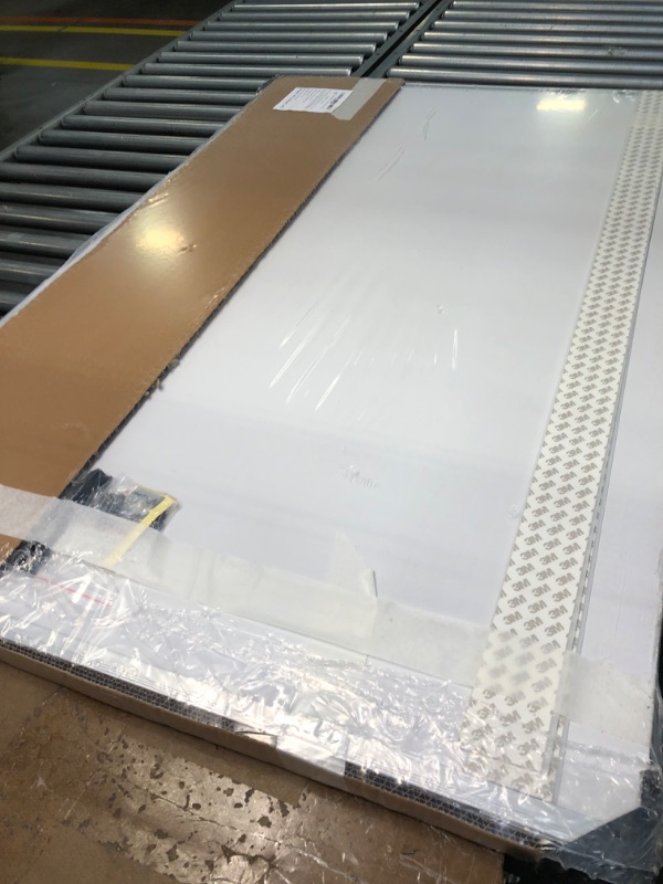 Photo 2 of VIZ-PRO Large Cork Bulletin Board/Foldable Noticeboard, 96 X 48 Inches, Silver Aluminium Frame