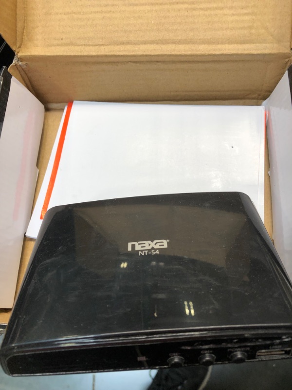 Photo 1 of Naxa NT-54 Digital HDTV Converter Box, Black