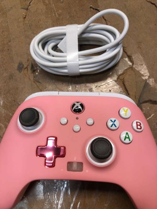 Photo 1 of PowerA Enhanced Wired Controller for Xbox Series X|S - Pink