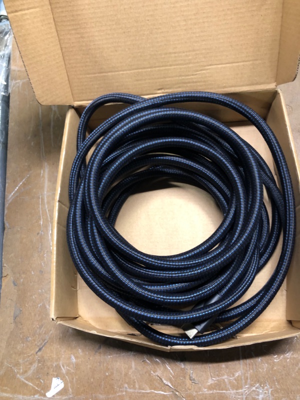 Photo 1 of Amazon Basics High-Speed, 4K Ultra HD HDMI 2.0 Cable / Cord, 60 Hz, 2160p, 48 bit, 18 Gbps, 3D, male-to-male, 0.9m (2.9ft) for Laptop 1 Black 3 Feet