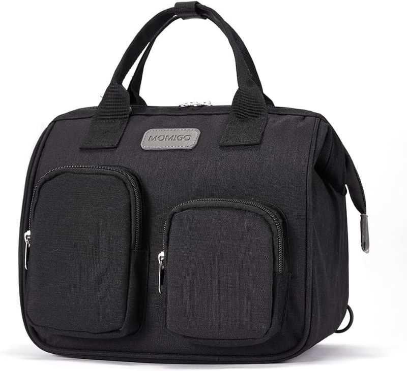 Photo 1 of Diaper Bag Backpack- Baby Waterproof Multi-Function Mini Smart Diaper Bag Backpack Baby Messenger for Outdoor & Working Mothers, Medium Size Black