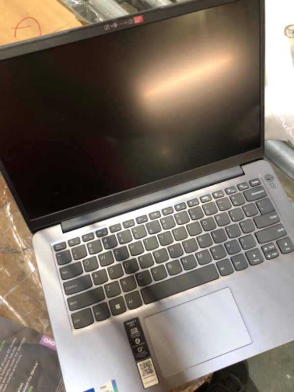 Photo 4 of Lenovo IdeaPad 3 14" FHD Laptop Intel Core i7-1165G7 8GB RAM 512GB SSD Intel Iris X Graphics Arctic Grey - Intel Core i7-1165G7 Processor - 1920 x 1080 Full HD Resolution - Intel Iris X Graphics