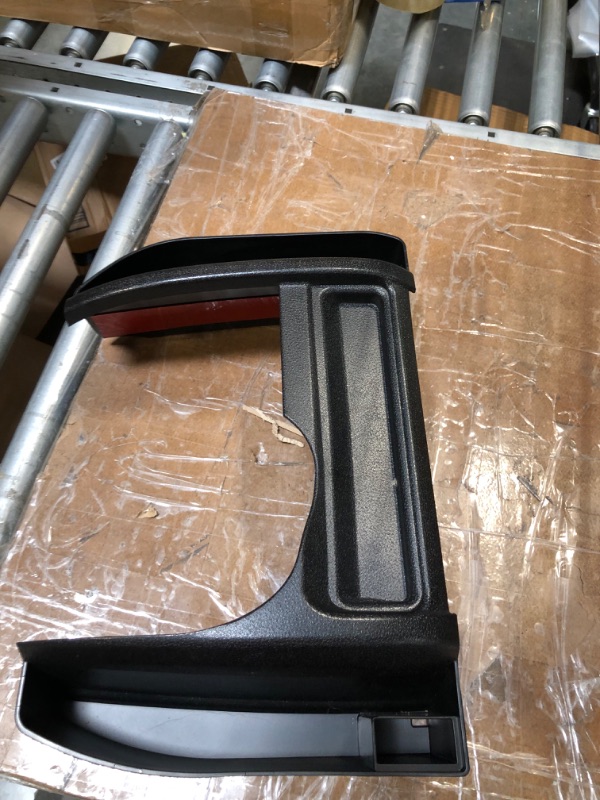 Photo 3 of Savadicar GT-3 JK Shifter Storage Box, Gear Shift Console Side Tray Organizer for 2011-2018 Jeep Wrangler JK JKU, Reserved USB Charger Extender Slot, Interior Accessories, Black