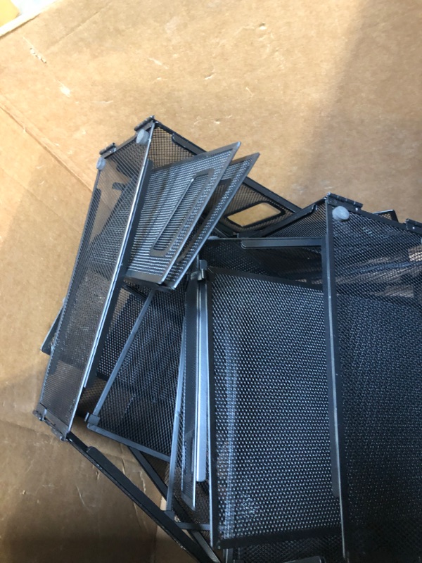 Photo 1 of Hanging file folder mesh bins or caddies