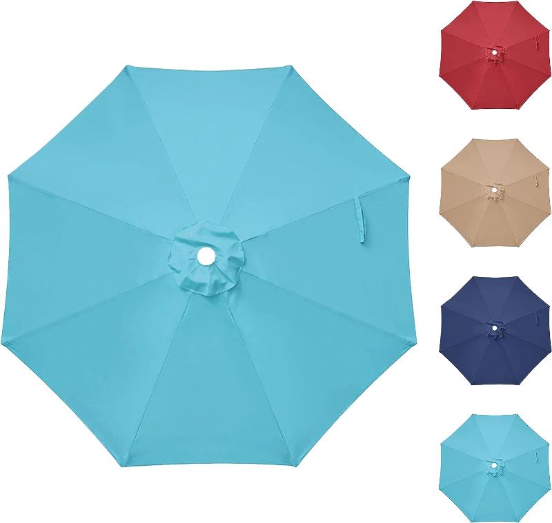 Photo 1 of  Patio Umbrella Turquoise-Canopy