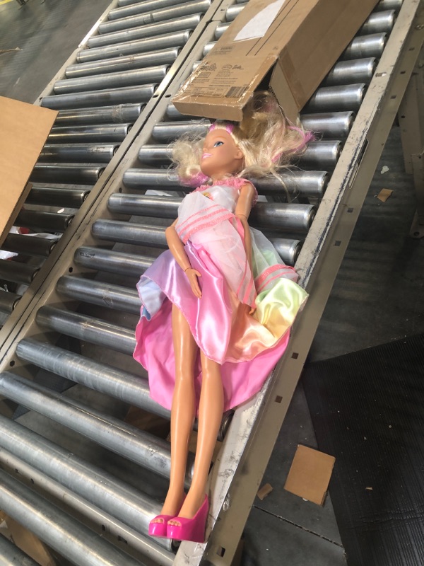 Photo 1 of Just Play Barbie 28-inch Best Fashion Friend Unicorn Party Doll, Blonde Hair, Amazon Exclusive Unicorn- Blonde Hair (Amazon Exclusive)
