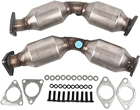Photo 1 of 16198 16197 Front Catalytic Converters Left & Right Replacement for Infiniti FX35 G35 M35 2003-2008/ Nissan 350Z 2003-2006 43214 43215