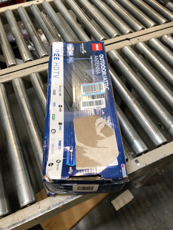 Photo 1 of RCA Compact Outdoor or Attic Yagi TV Antenna - Long Range Digital OTA Antenna for Clear Reception, NexGenTV Compatible, Supports 4K/8K 1080p TVs 75 Mile Range