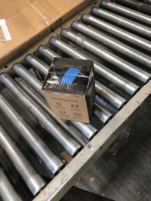 Photo 1 of AC Infinity Flexible 4-Inch Aluminum Ducting, Heavy-Duty Four-Layer Protection, 8-Feet Long for Heating Cooling Ventilation and Exhaust