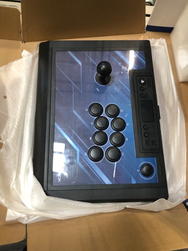 Photo 3 of HORI PlayStation 5 Fighting Stick Alpha - Tournament Grade Fightstick for PS5, PS4, PC - Officially Licensed by Sony