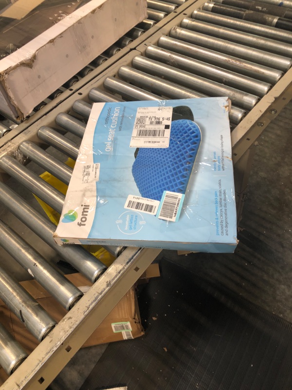 Photo 1 of FOMI Premium All Gel Orthopedic Seat Cushion Pad for Car, Office Chair, Wheelchair, or Home. Pressure Sore Relief. Ultimate Gel Comfort, Prevents Sweaty Bottom, Durable, Portable