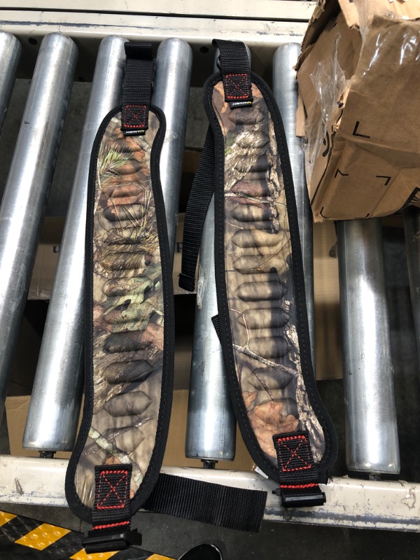 Photo 3 of Allen Company Heavy Duty Tree Stand Carry Straps - Mossy Oak Break-up Country, Camo, One Size, 24 1/2" 7 1/2" x 3/4"