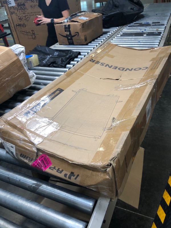 Photo 1 of A-Premium Air Conditioning A/C Condenser Compatible with Chevrolet, GMC, Cadillac Vehicles - Silverado, Tahoe, Sierra, Yukon, Escalade - Replacement for 4283, 15-63889