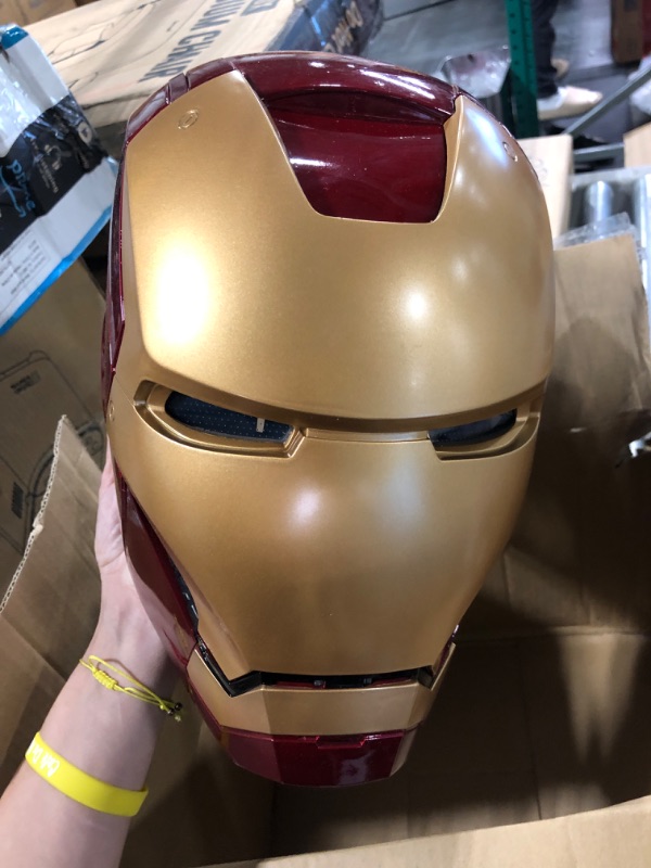 Photo 4 of Avengers Marvel Legends Iron Man Electronic Helmet - Multicolor Characters