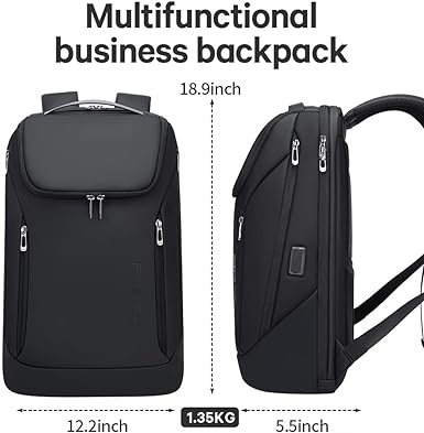 Photo 1 of BANGE Business Smart Backpack Waterproof fit 15.6 Inch Laptop Backpack with 