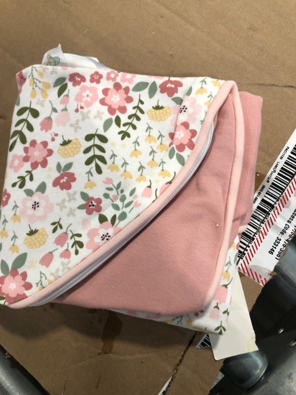 Photo 4 of Boppy Nursing Pillow Cover, 100% Organic Cotton, Blush Cottage Garden, Fits the Original Support Boppy Pillow for Breastfeeding and Bottle Feeding, Cover Only, Nursing Support Pillow Sold Separately