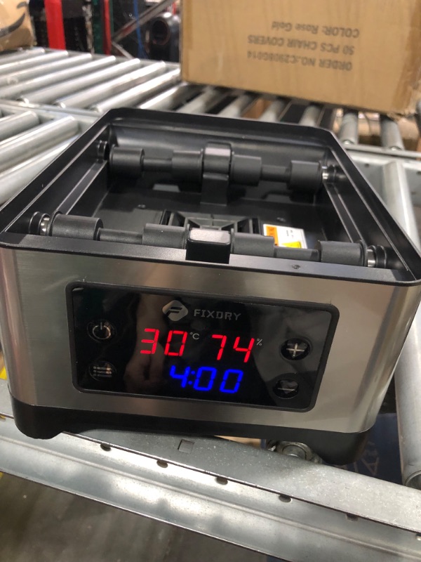 Photo 1 of FIXDRY 3D Printer Filament Dryer with Fan,Adjustable Temp & Humidity Sensor,110W PTC Dehydrator Dry Box,2 Spool Compatible with PLA Nylon TPU PETG 1.75mm 2.85mm 3.00mm Dual Spool Dryer