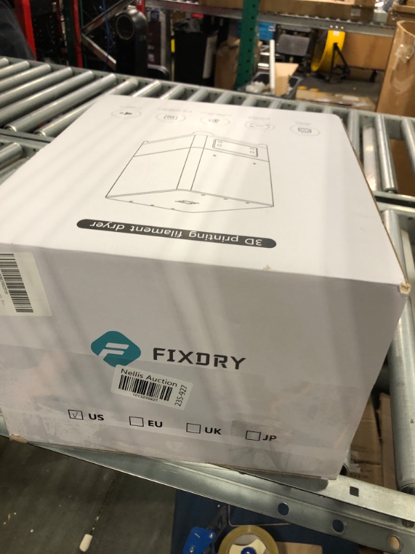 Photo 2 of FIXDRY 3D Printer Filament Dryer with Fan,Adjustable Temp & Humidity Sensor,110W PTC Dehydrator Dry Box,2 Spool Compatible with PLA Nylon TPU PETG 1.75mm 2.85mm 3.00mm Dual Spool Dryer