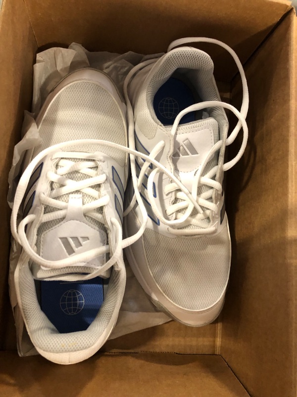 Photo 3 of adidas Women's W Tech Response 3.0 Golf Shoe 6 Ftwr White/Silver Met./Blue Fusion