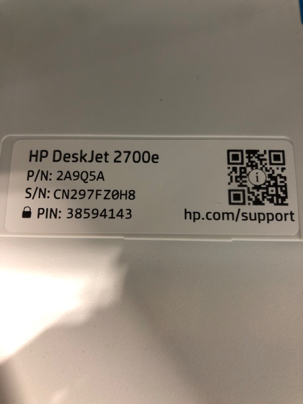 Photo 5 of HP DeskJet 2723e All-in-One Printer with Bonus 9 Months of Instant Ink