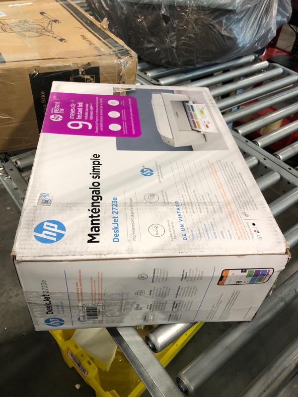 Photo 2 of HP DeskJet 2723e All-in-One Printer with Bonus 9 Months of Instant Ink