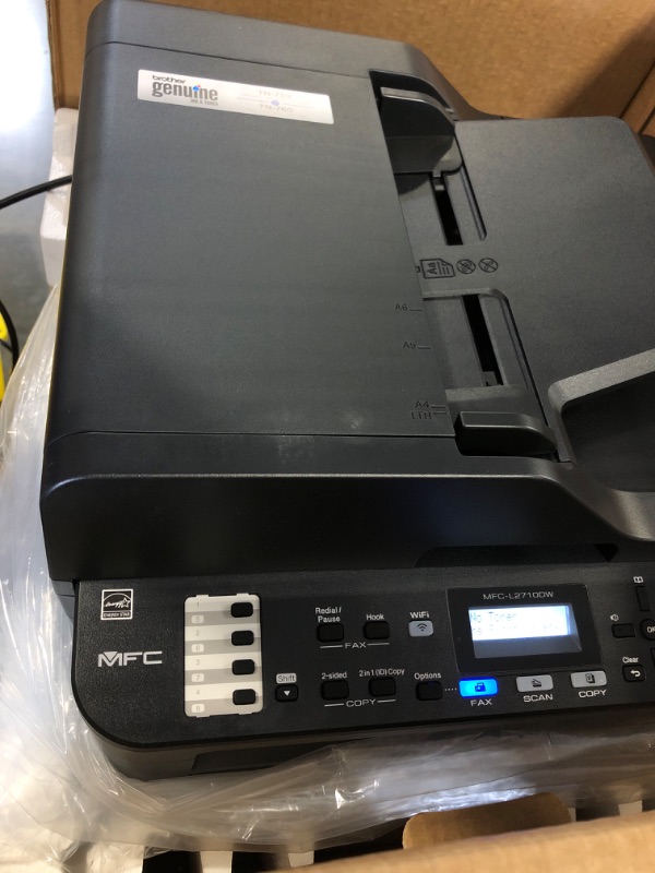 Photo 3 of Brother Refurbished MFC-L2710DW Wireless Monochrome Laser All-In-One Printer