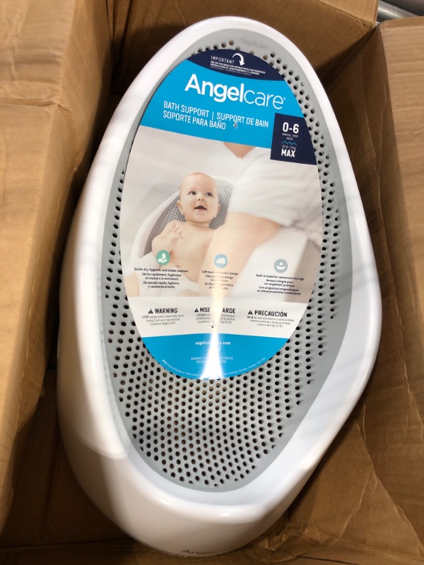 Photo 3 of Angelcare Baby Bath Support (Grey) | Ideal for Babies Less than 6 Months Old