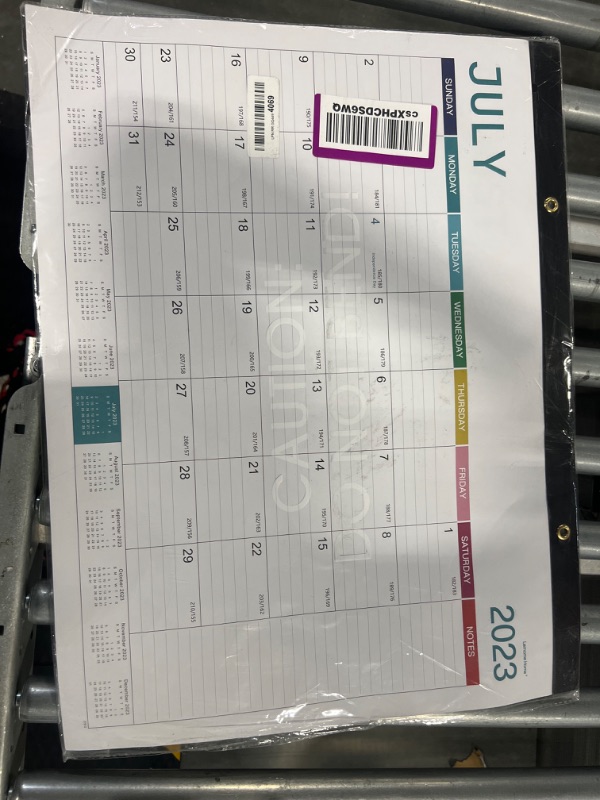 Photo 1 of Desk Calendar 2023-2024 - Large Desk Calendar 2023-2024 from Sep.2023 - Dec.2024, 22" x 17", 16 Months Large Monthly Desk Calendar, 2-in-1, Best Desk/Wall Calendar for Planning or Organizing Large:22" x 17"