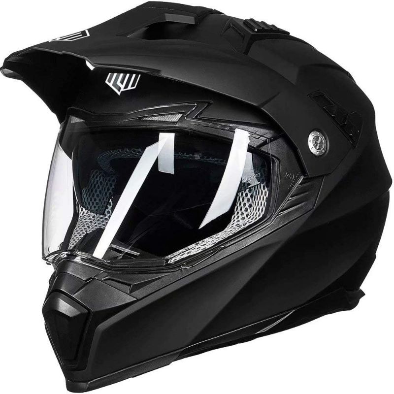 Photo 1 of AHR Off Road Motorcycle Dual Sport Helmet Full Face Sun Visor Dirt Bike ATV Motocross Casco DOT Certified (S