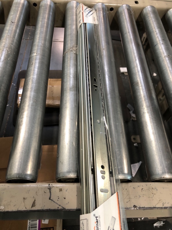 Photo 1 of 22 Inch Drawer Slides, Plusmart Soft Close Drawer Slide Glides Ball Bearing Full Extension Cabinet Slides, 150LB, 1 Pair